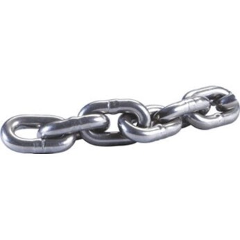 Kæde rustfrit stål 1/4'