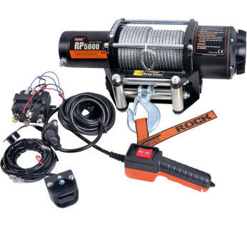 Rock El-trailerspil RP5000 med wire – 3,8 HK (2,8 kW) – Trækkapacitet 2268 kg