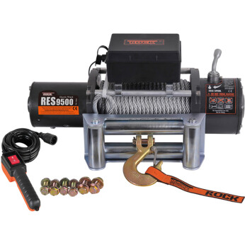 Rock El-trailerspil RES9500 med wire – 4,9 HK – Trækkapacitet 4313 kg