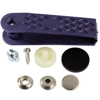 Prym trykknapper m/skruer RF Ø15 mm, 10 stk
