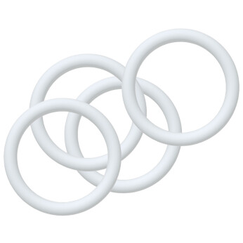 Gummiring til kaleche hvid Ø47mm, 4stk