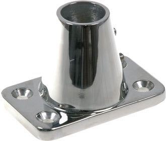 Scepterfod RF lige, Ø25mm rør