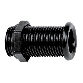 Lænsegennemføring sort, Ø39mm