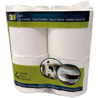 1852 Toiletpapir soft, 4 store ruller/pk.