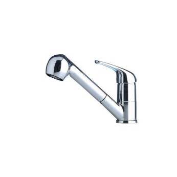 Barka etgrebsblandingsbatteri med brus og flow/spray knap - stor model MD6551