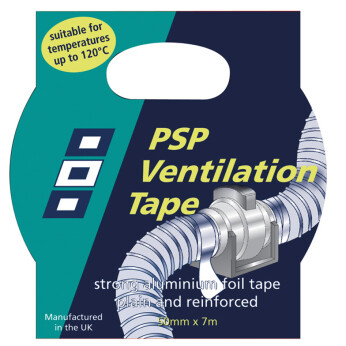 PSP alu ventilationstape forstærket
