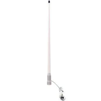 1852 VHF motorbådsantenne hvid 105cm, 7m kabler