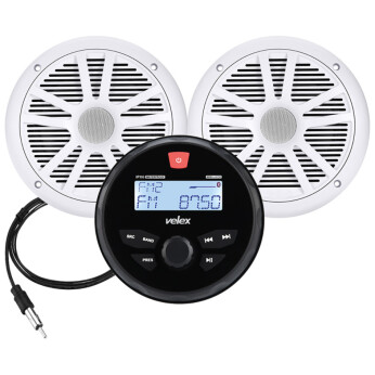 Velex marine radio sæt DAB+/FM med 2 højttaler 6,5'