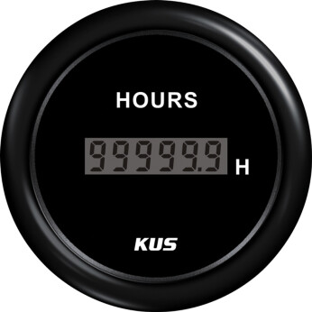 Kus digital timetæller, sort