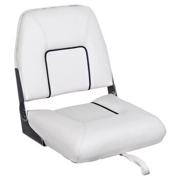 ESM Styrestol Standard S40, hvid/marineblå