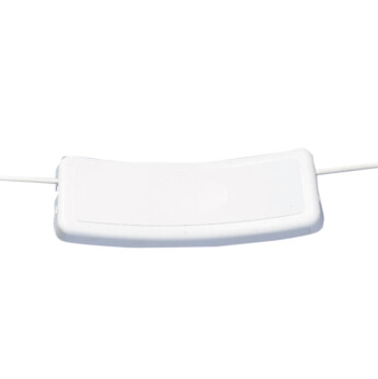 Ryglæn til 6-10 mm wire, polyethylen 38x12cm