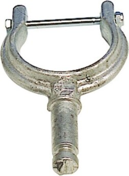 Åregaffel m/bolt i aluminium, 2'