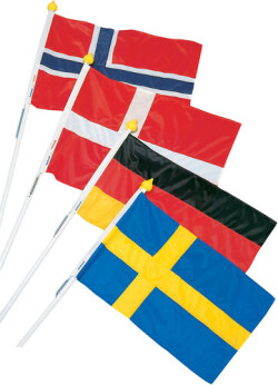 Adela Facadeflagsæt Sverige, flag 70cm