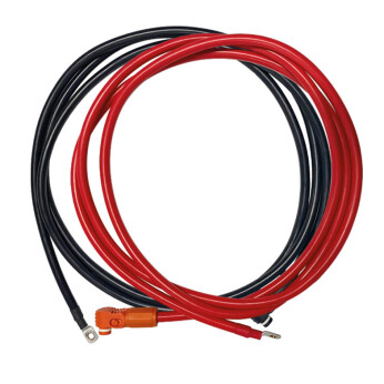 ePropulsion kabel m/kabelsko til E batteri sort/rød 35mm²