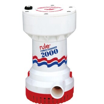 Rule 2000 GPH Standard Automatisk Lænsepumpe – 12V, 7571 L/t