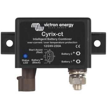 Victron Cyrix-CT Mikroprocessor Relæ – 12/24V, 230A Automatisk Batterikobling