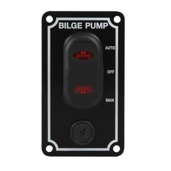 Pumpepanel vandtæt 12V, lodret
