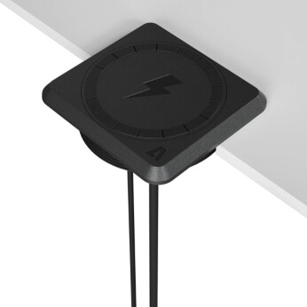 AquaAmp 800 trådløs overflademonteret mobillader 12V 25W Qi2.2