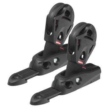 Ronstan serie 25 T‑skinnevogn & Serie 55 Orbit blok 2 sæt