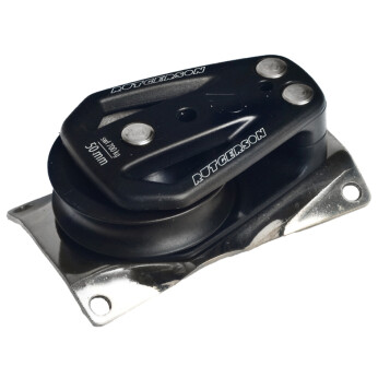 Rutgerson RAW Skildpaddeblok 60 mm buet plade