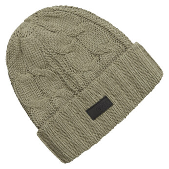Gill HT 56 kable strikket hue, sart grøn