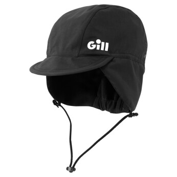 Gill HT59 Offshore Hat Sort – Vandtæt, Åndbar og Termisk Foret Sejlerhat