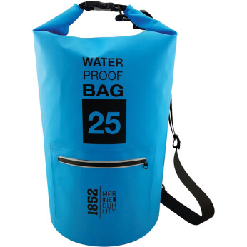 1852 Vandtæt Taske Blå 25L – Drybag med Rullelukning til Sejlads og Outdoor