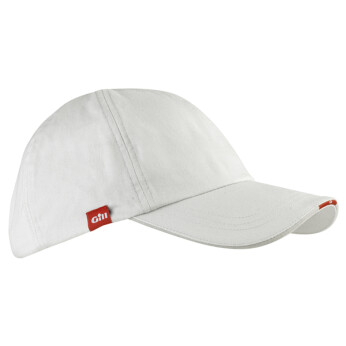 Gill 139 Sejlercap – Klassisk Sejlerkasket med Justerbar Pasform (Silver)