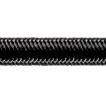 Robline High-Tech elastik snor sort, 3mm x 100m