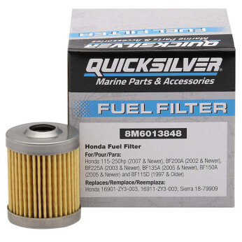 Quicksilver 8M6013848 Brændstoffilter - udvalgte Honda påhængsmotorer