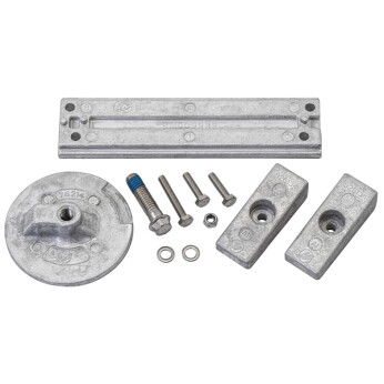 Quicksilver 8M0107550 aluminiumanodesæt til Mercury Verado og OptiMax