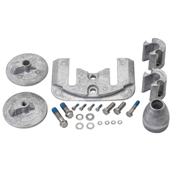Quicksilver 888761Q04 aluminiumanodesæt til MerCruiser Bravo III-drev
