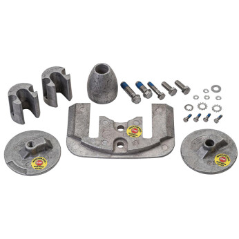 Quicksilver 888760Q04 Magnesium Anode Kit til MerCruiser Bravo III Drives