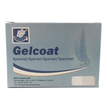 BHP Gelcoat spartelmasse Hvid 10014, 100g+7g hærder