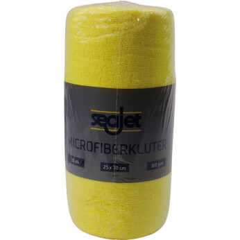 Seajet Mikrofiberklude – Rulle med 30 stk (25 x 30 cm) til Polering og Rengøring