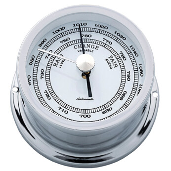 Autonautic Minor 72 barometer Ø72/50 mm forkromet messing