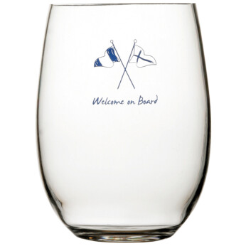 MB Welcome on board Øl glas 591 ml.